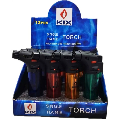 [Kix-850-S4TR] Torch Gun lighter 12ct / UN1057 # RF-850-S4 Transparent 