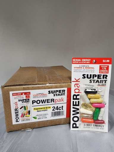 [VIT008/Super] Super Start Vitamins - 24 Cards/Box